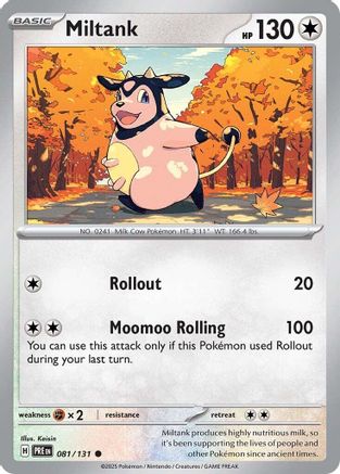 Miltank - 081 - Reverse Holofoil - Common
