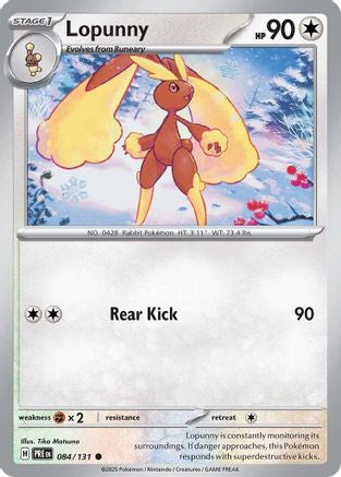 Lopunny - 084 - Reverse Holofoil - Common