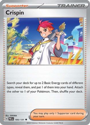 Crispin - 105/131 - Reverse Holofoil - Uncommon