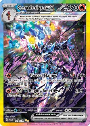 Ceruledge ex - 147 - Holofoil - Special Illustration Rare