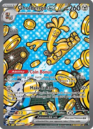 Gholdengo ex - 164 - Holofoil - Special Illustration Rare
