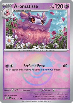 Aromatisse (Poke Ball Pattern) - 039 - Holofoil - Common