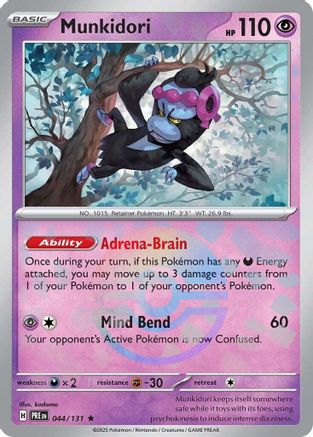 Munkidori (Poke Ball Pattern) - 044 - Holofoil - Rare
