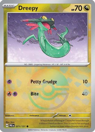 Dreepy (Poke Ball Pattern) - 071 - Holofoil - Common