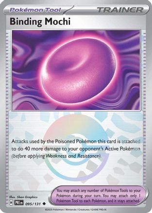Binding Mochi (Poke Ball Pattern) - 095 - Holofoil - Uncommon
