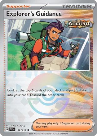 Explorer's Guidance (Poke Ball Pattern) - 107 - Holofoil - Uncommon