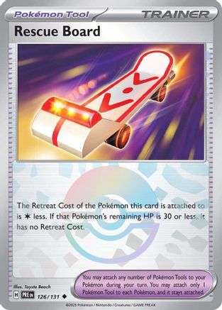 Rescue Board (Poke Ball Pattern) - 126 - Holofoil - Uncommon