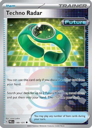 Techno Radar (Poke Ball Pattern) - 130 - Holofoil - Uncommon