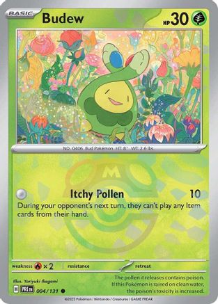Budew (Master Ball Pattern) - 004 - Holofoil - Common