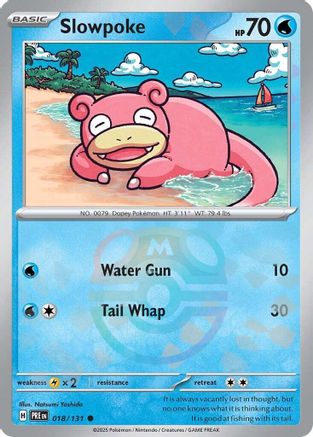 Slowpoke (Master Ball Pattern) - 018 - Holofoil - Common