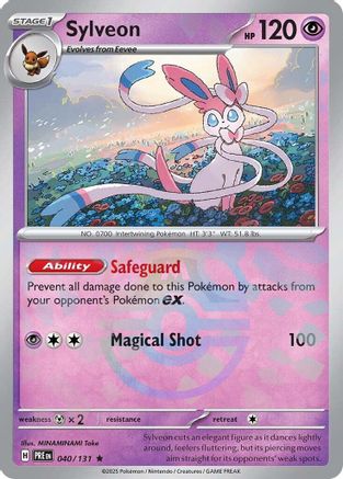Sylveon (Master Ball Pattern) - 040 - Holofoil - Rare