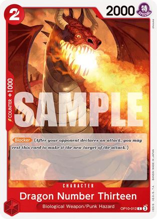 Dragon Number Thirteen (OP10-012) - Royal Blood