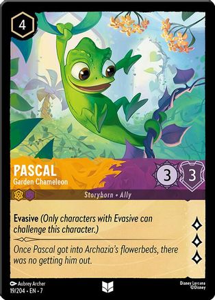 Pascal (Garden Chameleon) - 19/204 - Uncommon (Foil)