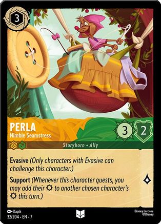 Perla (Nimble Seamstress) - 32/204 - Uncommon