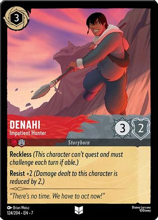 Denahi (Impatient Hunter) - 124/204 - Uncommon