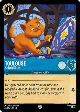 Toulouse (Artistic Kitten) - 165/204 - Common