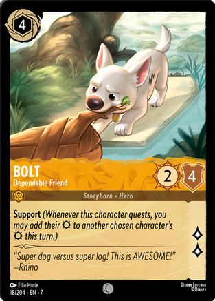 Bolt (Dependable Friend) - 18/204 - Common (Foil)
