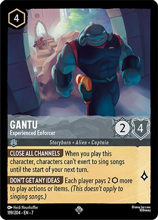 Gantu (Experienced Enforcer) - 199/204 - Super Rare