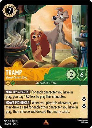 Tramp (Street-Smart Dog) - 10/204 - Rare