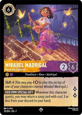 Mirabel Madrigal (Musically Talented) - 35/204 - Super Rare