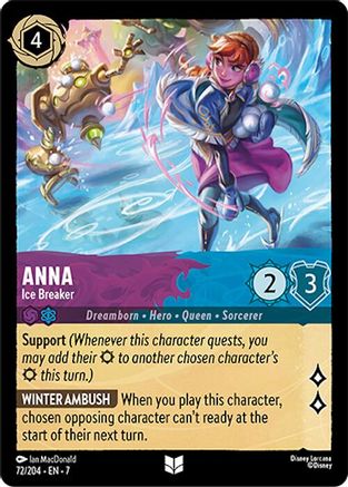 Anna (Ice Breaker) - 72/204 - Uncommon (Foil)