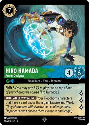 Hiro Hamada (Armor Designer) - 96/204 - Super Rare