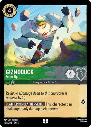 Gizmoduck (Suited Up) - 105/204 - Uncommon (Foil)