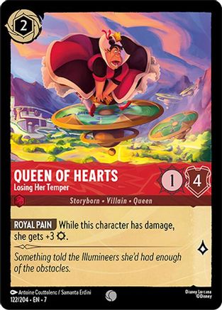 Queen of Hearts (Losing Her Temper) - 122/204 - Common