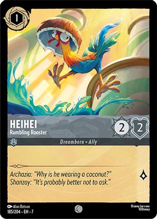 Heihei (Rambling Rooster) - 185/204 - Common
