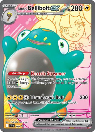 Iono's Bellibolt ex 194 - Holofoil - Promo