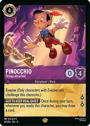 Pinocchio (Strings Attached) - 61/204 - Legendary