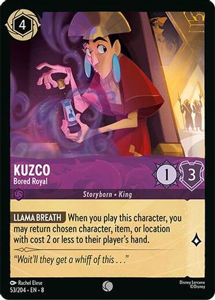 Kuzco (Bored Royal) - 53/204 - Common