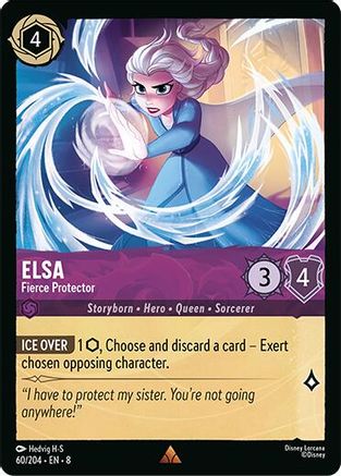 Elsa (Fierce Protector) - 60/204 - Rare (Foil)
