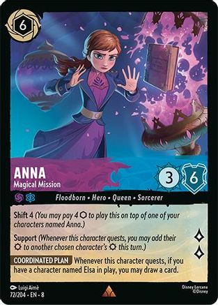 Anna (Magical Mission) - 72/204 - Rare