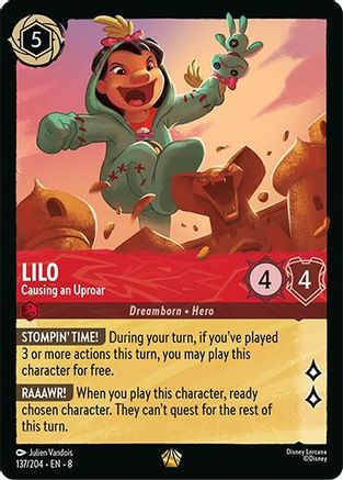 Lilo (Causing an Uproar) - 137/204 - Legendary