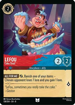LeFou (Cake Thief) - 138/204 - Uncommon