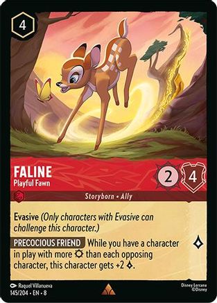 Faline (Playful Fawn) - 145/204 - Rare