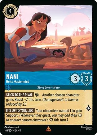 Nani (Heist Mastermind) - 165/204 - Rare
