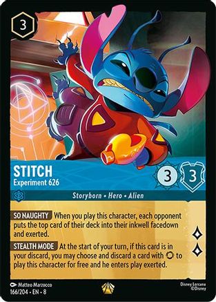 Stitch (Experiment 626) - 166/204 - Legendary