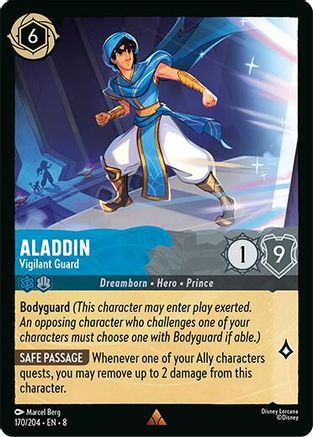 Aladdin (Vigilant Guard) - 170/204 - Rare