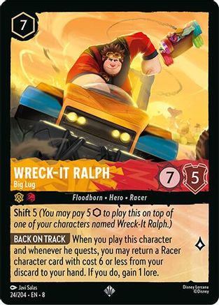 Wreck-It Ralph (Big Lug) - 24/204 - Super Rare (Foil)