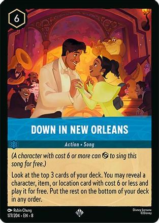 Down in New Orleans - 177/204 - Super Rare (Foil)