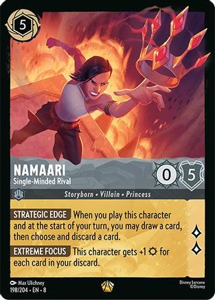 Namaari (Single-Minded Rival) - 198/204 - Legendary (Foil)