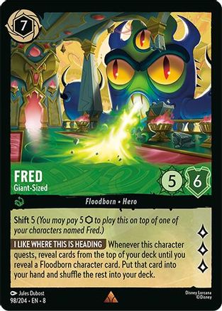 Fred (Giant-Sized) - 98/204 - Rare (Foil)