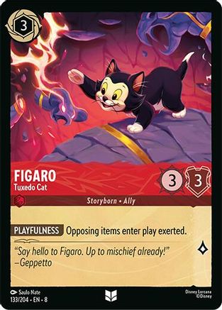 Figaro (Tuxedo Cat) - 133/204 - Uncommon