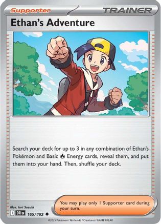 Ethan's Adventure 165/182 - Uncommon Reverse Holo