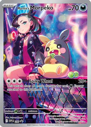 Marnie’s Morpeko 206 - Holofoil - Holo Rare