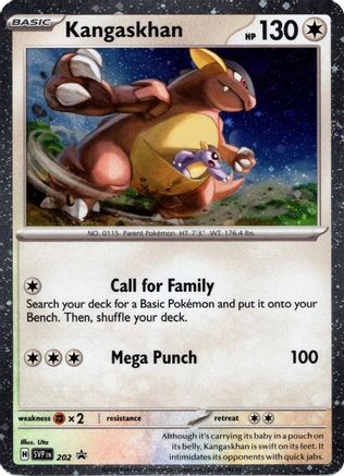 Kangaskhan (Cosmos Holo) 202 - Holofoil - Holo Rare