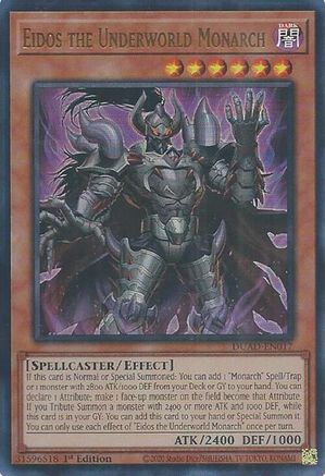 Eidos the Underworld Monarch - DUAD-EN017