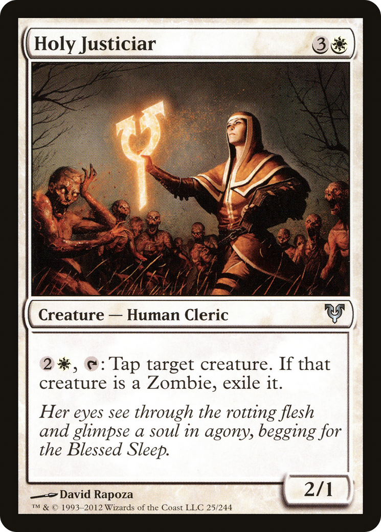 Holy Justiciar (AVR-025) Foil